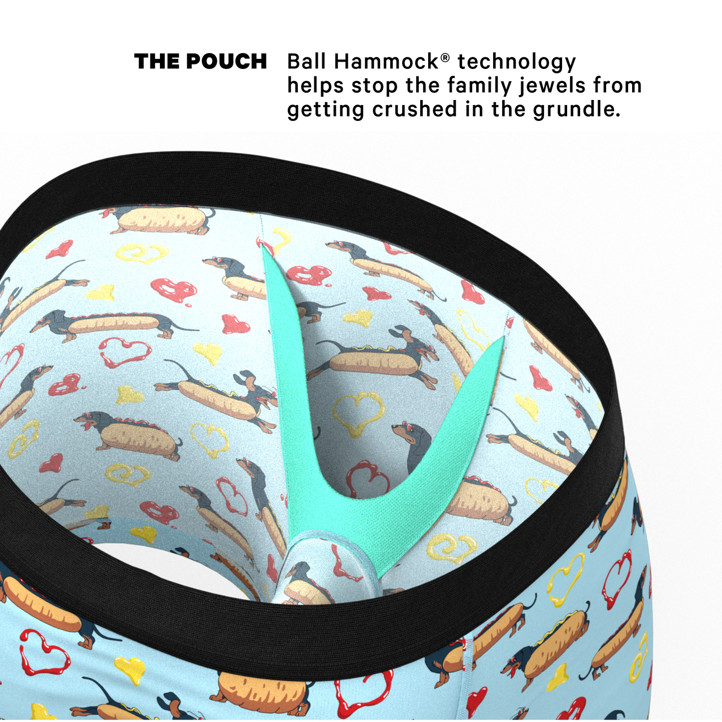 The Lovely Wiener | Wiener Dogs Ball Hammock® Pouch Underwear
