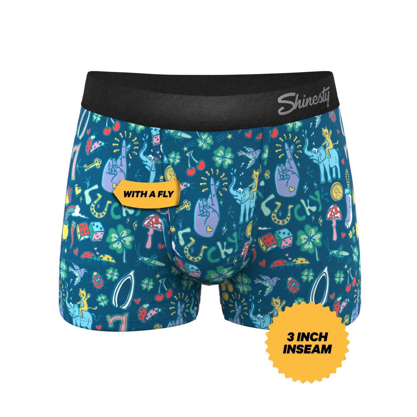 The Lucky Duck | Lucky Symbols Ball Hammock® Pouch Trunks Underwear