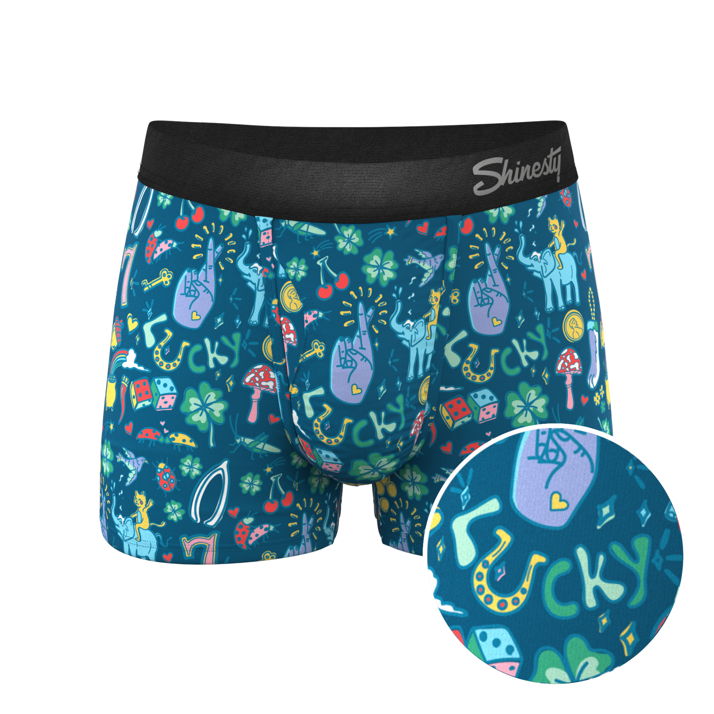 The Lucky Duck | Lucky Symbols Ball Hammock® Pouch Trunks Underwear