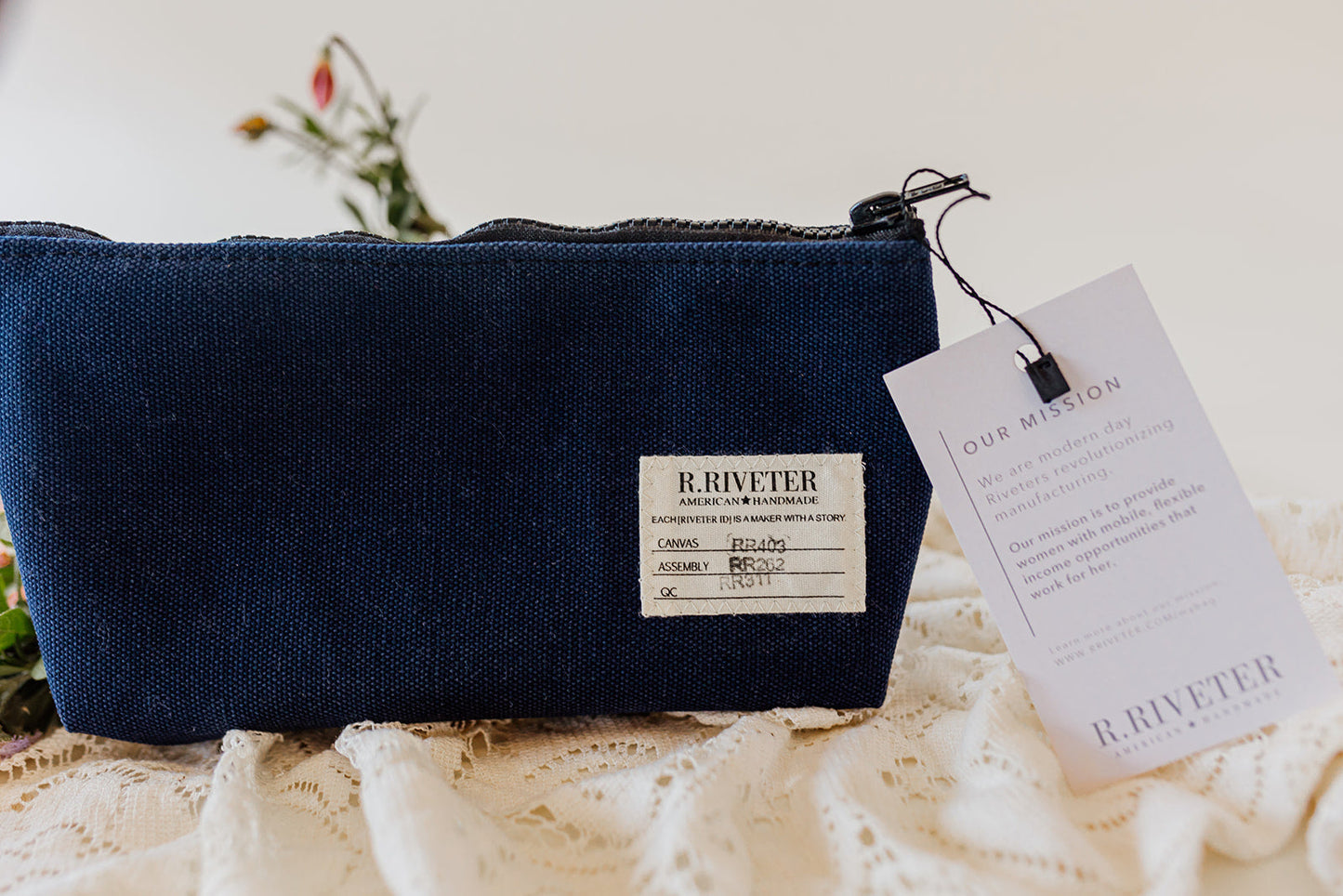 Lucy | Special Edition Wildflower Zipper Pouch