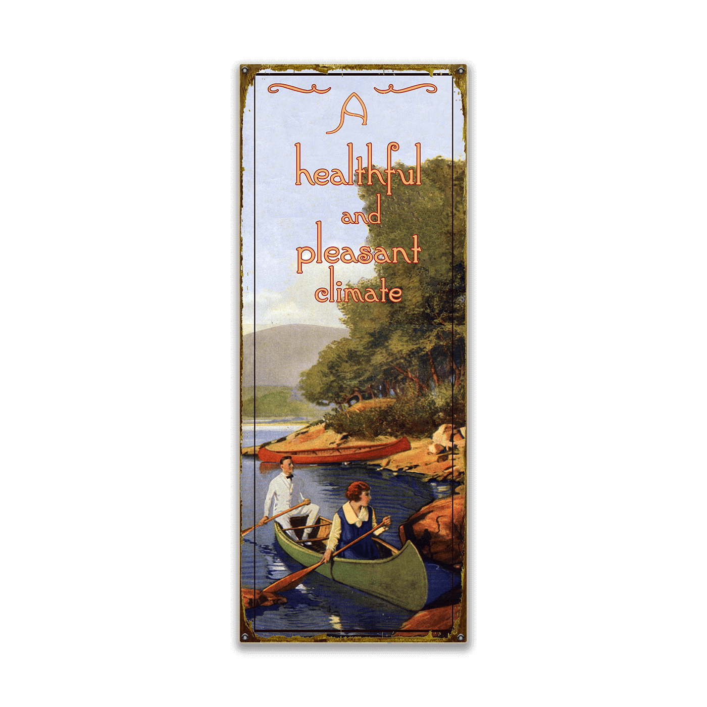 A Healthy and Pleasant Climate: Generic - Wood & Metal Wall Art
