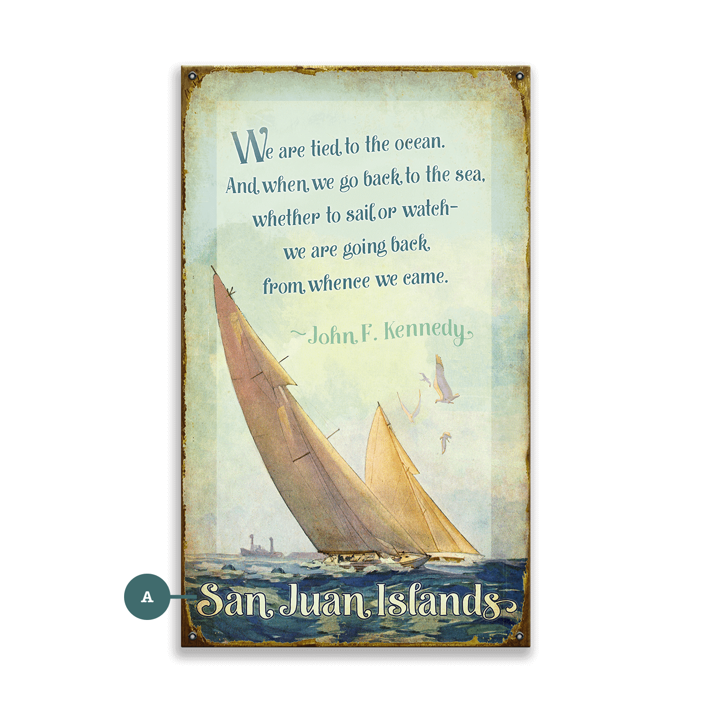 From Whence We Came - Wood & Metal Wall Art