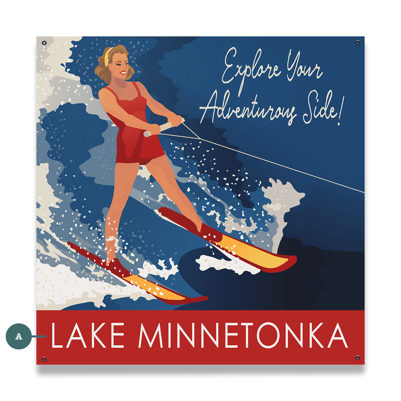 Explore Your Adventurous Side - Wood & Metal Wall Art