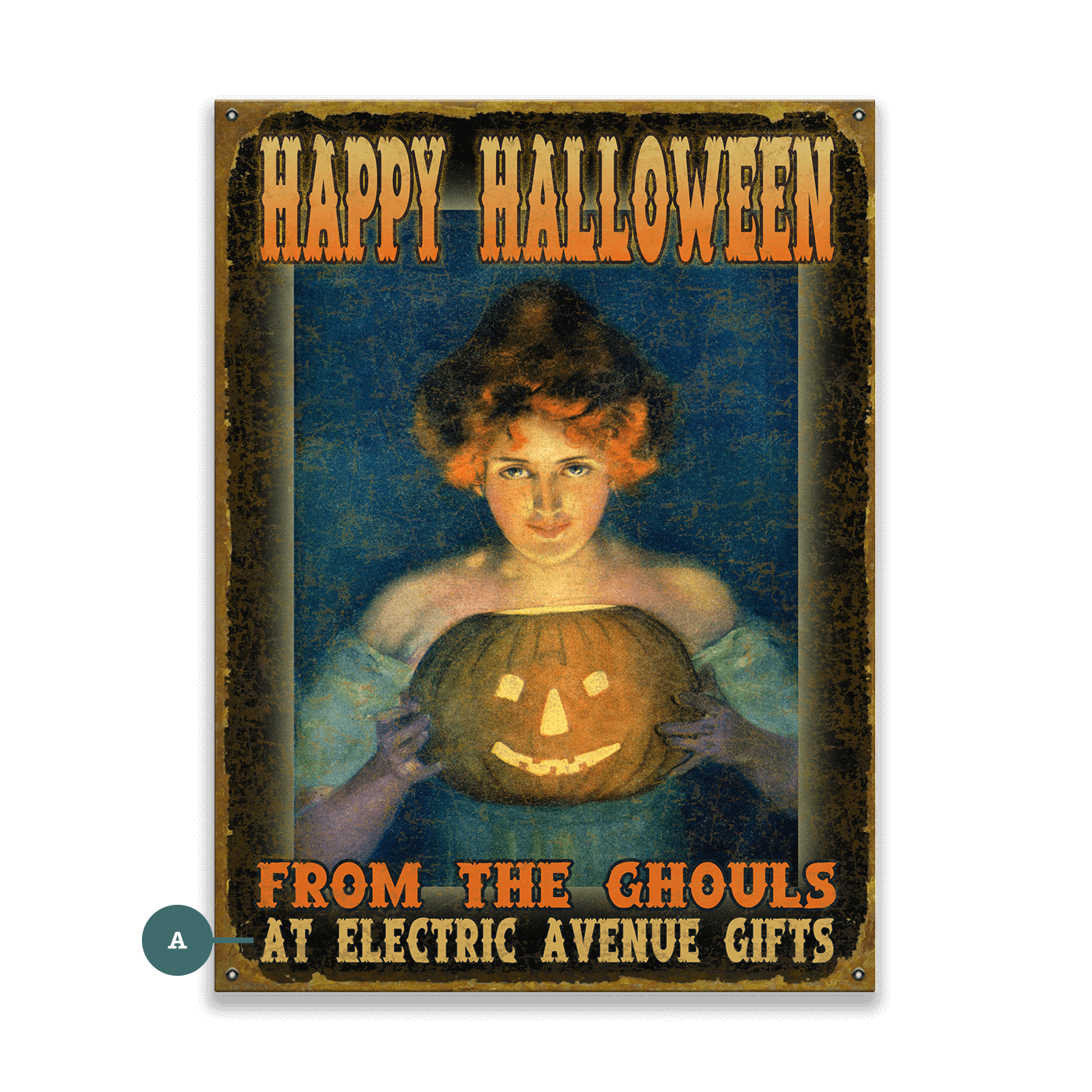 From the Ghouls - Wood & Metal Wall Art