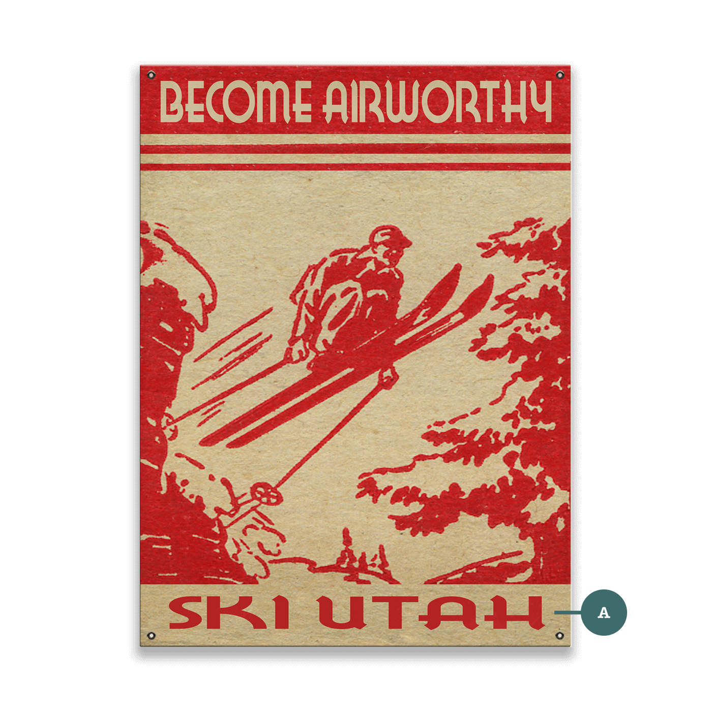 Become Airworthy - Wood & Metal Wall Art