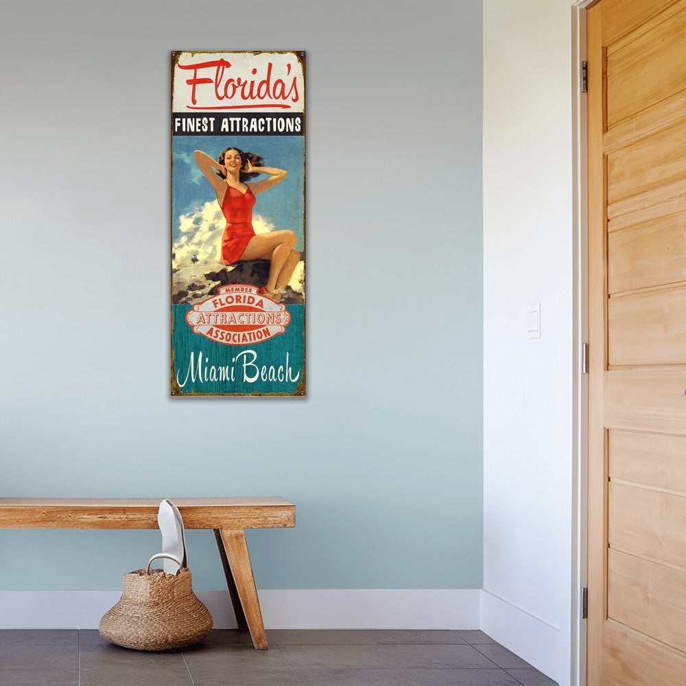 Finest Attractions - Wood & Metal Wall Art