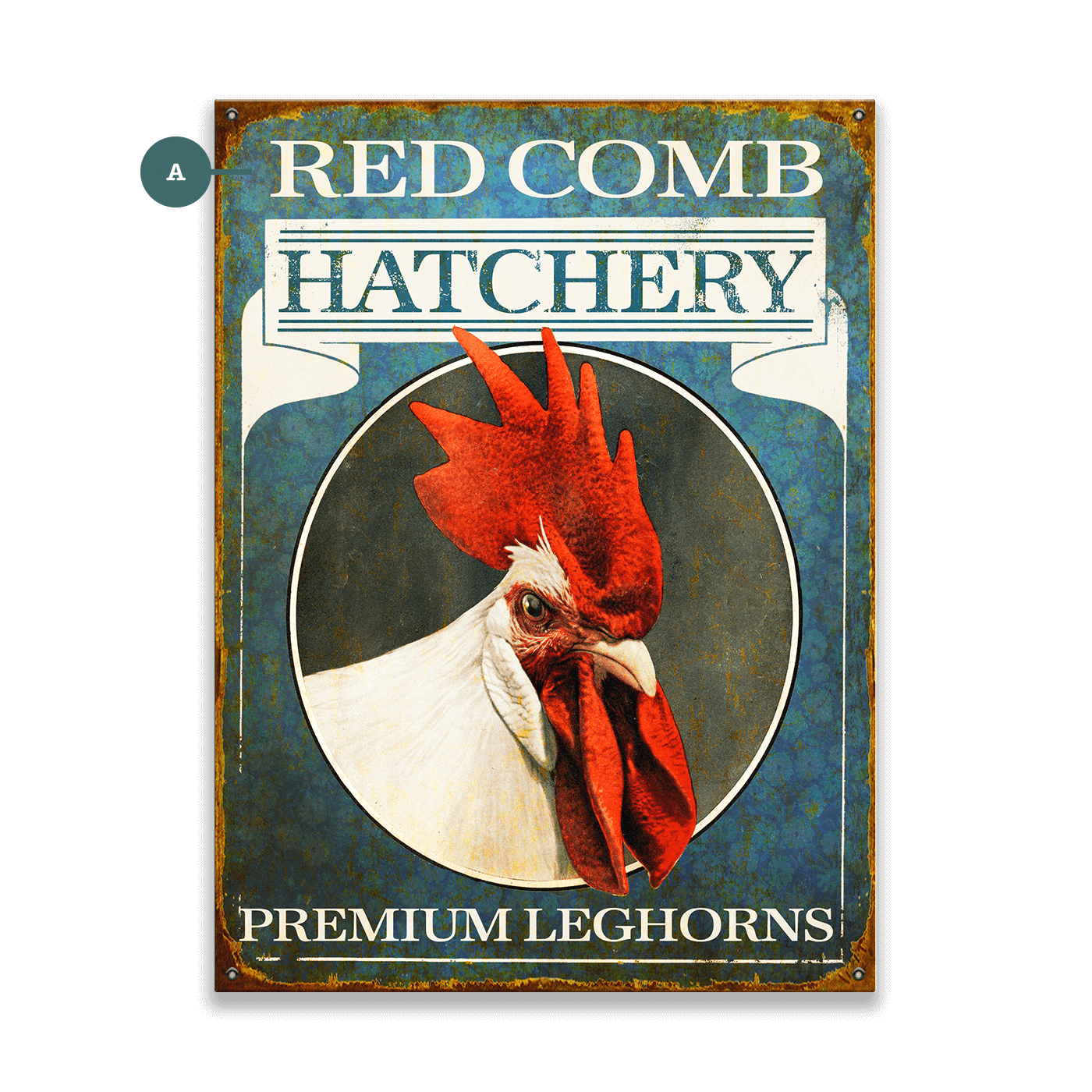 Chicken Hatchery - Wood & Metal Wall Art