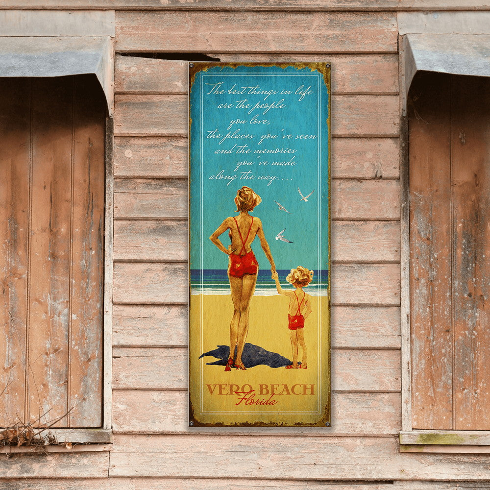 The Best Things in Life - Wood & Metal Wall Art