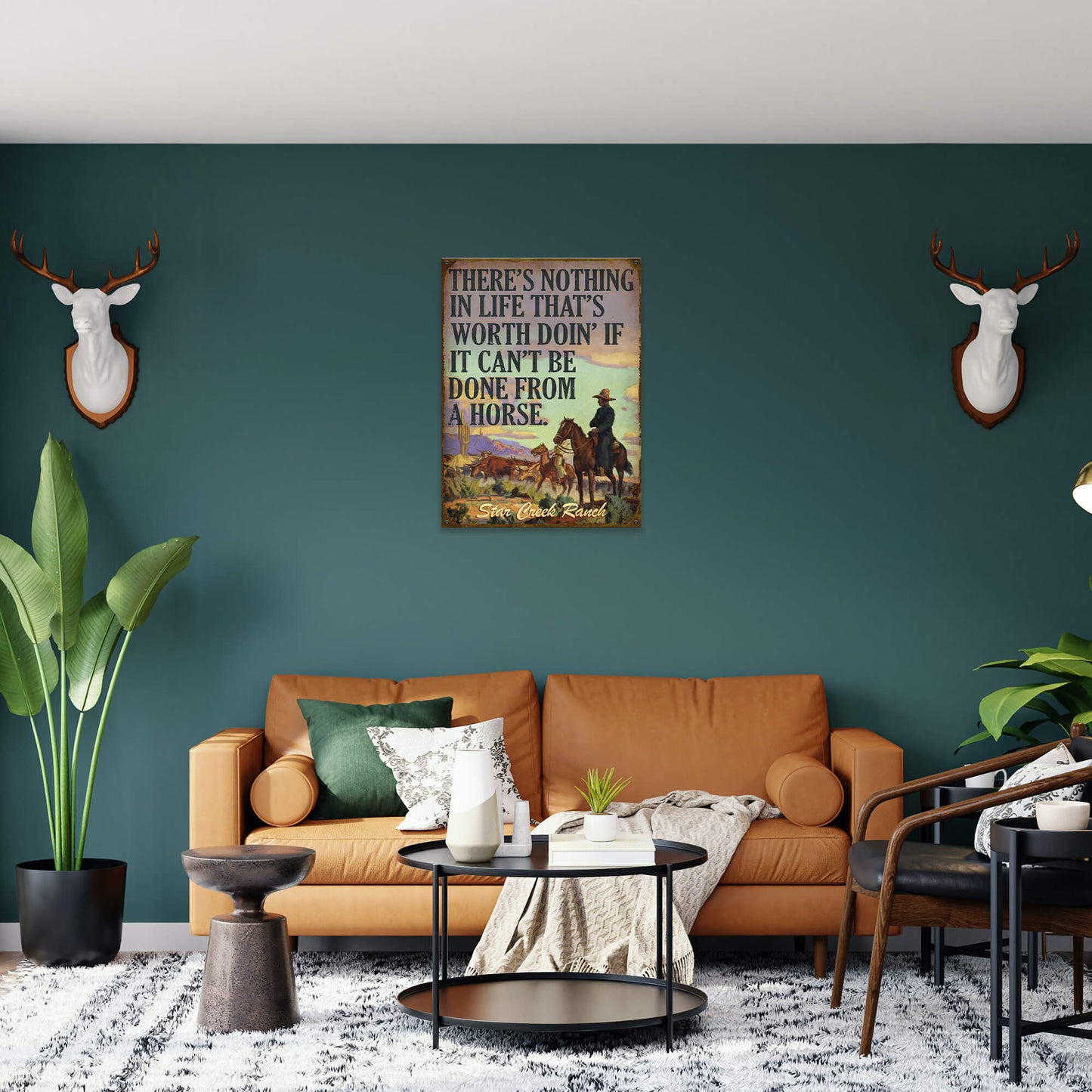 Nothing in Life Worth Doin' - Wood & Metal Wall Art