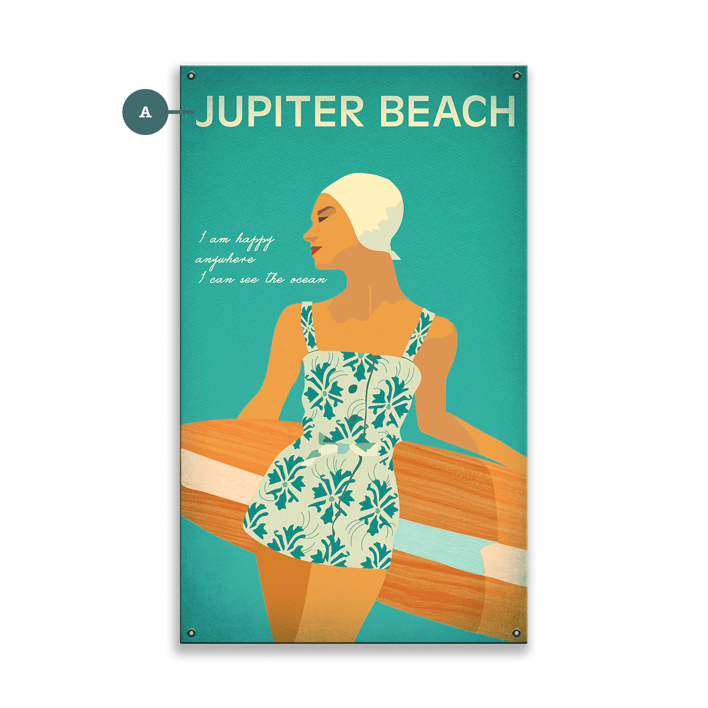 Seaside Style - Wood & Metal Wall Art