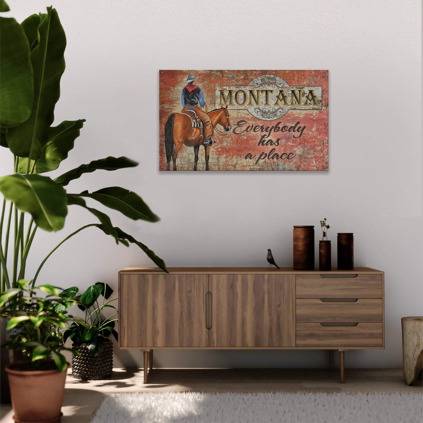 Everybody Has A Place - Wood & Metal Wall Art