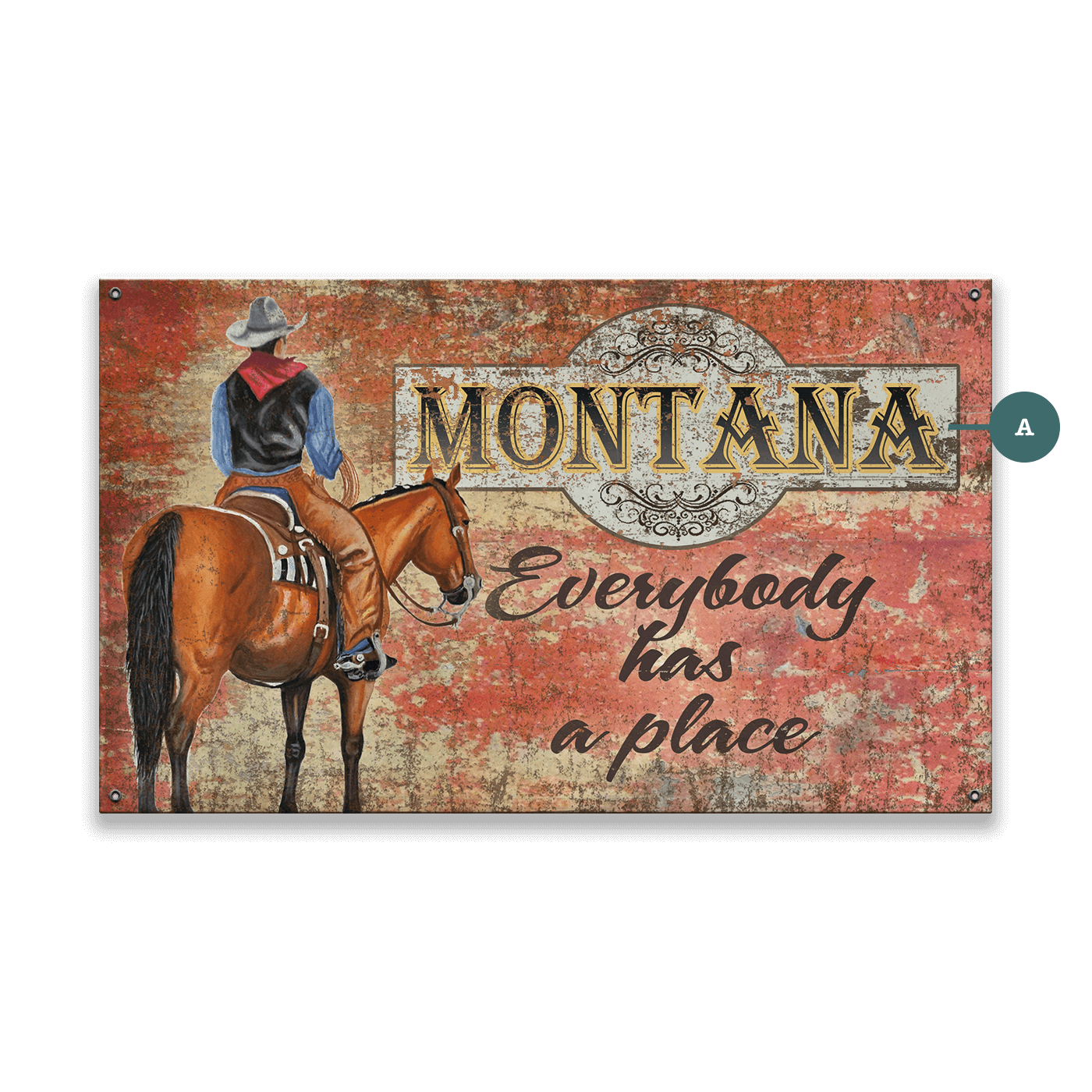 Everybody Has A Place - Wood & Metal Wall Art