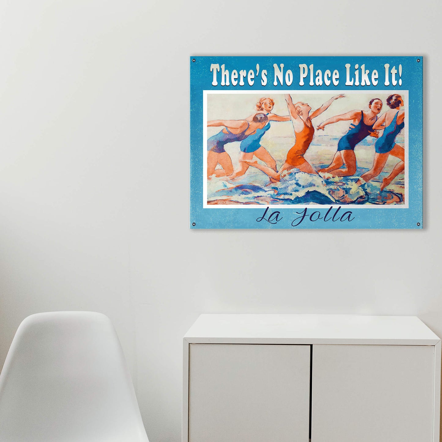 No Place Like It - Wood & Metal Wall Art