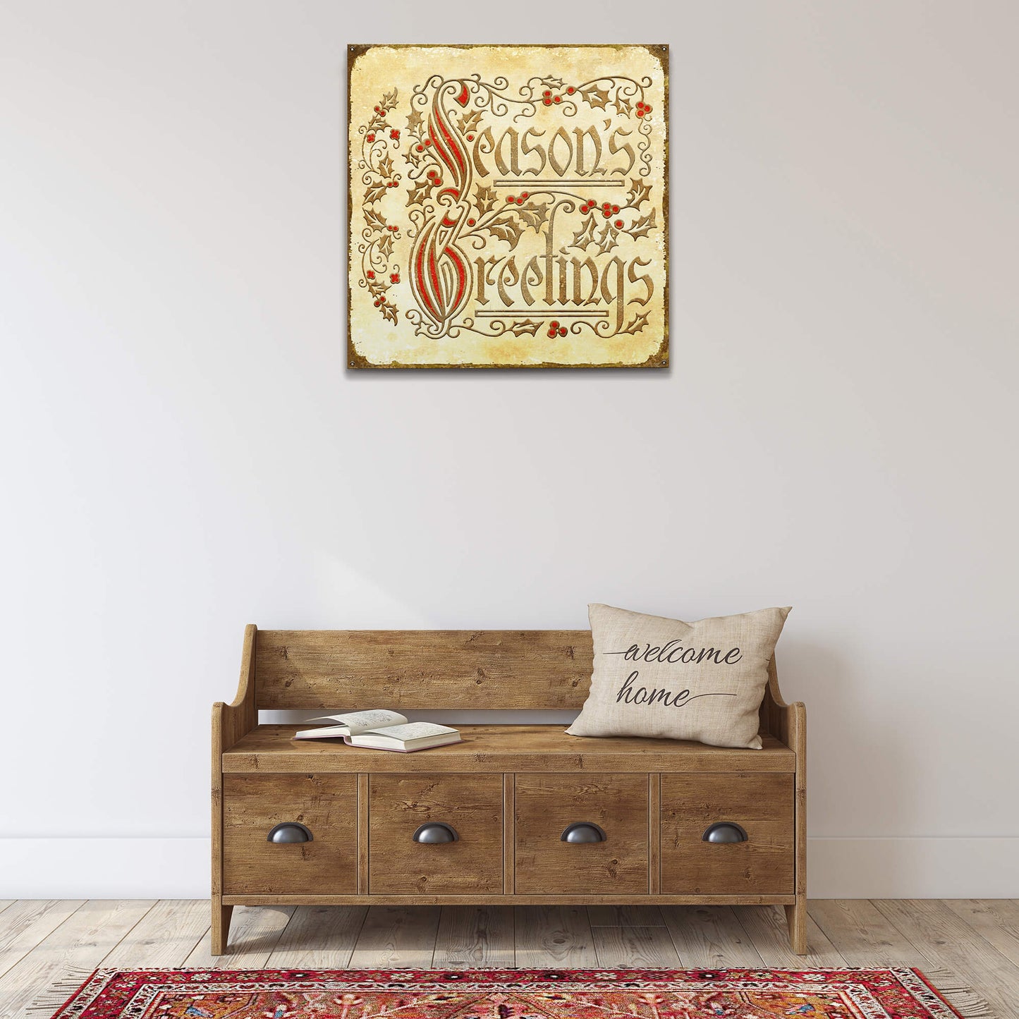Seasons Greetings: Generic - Wood & Metal Wall Art