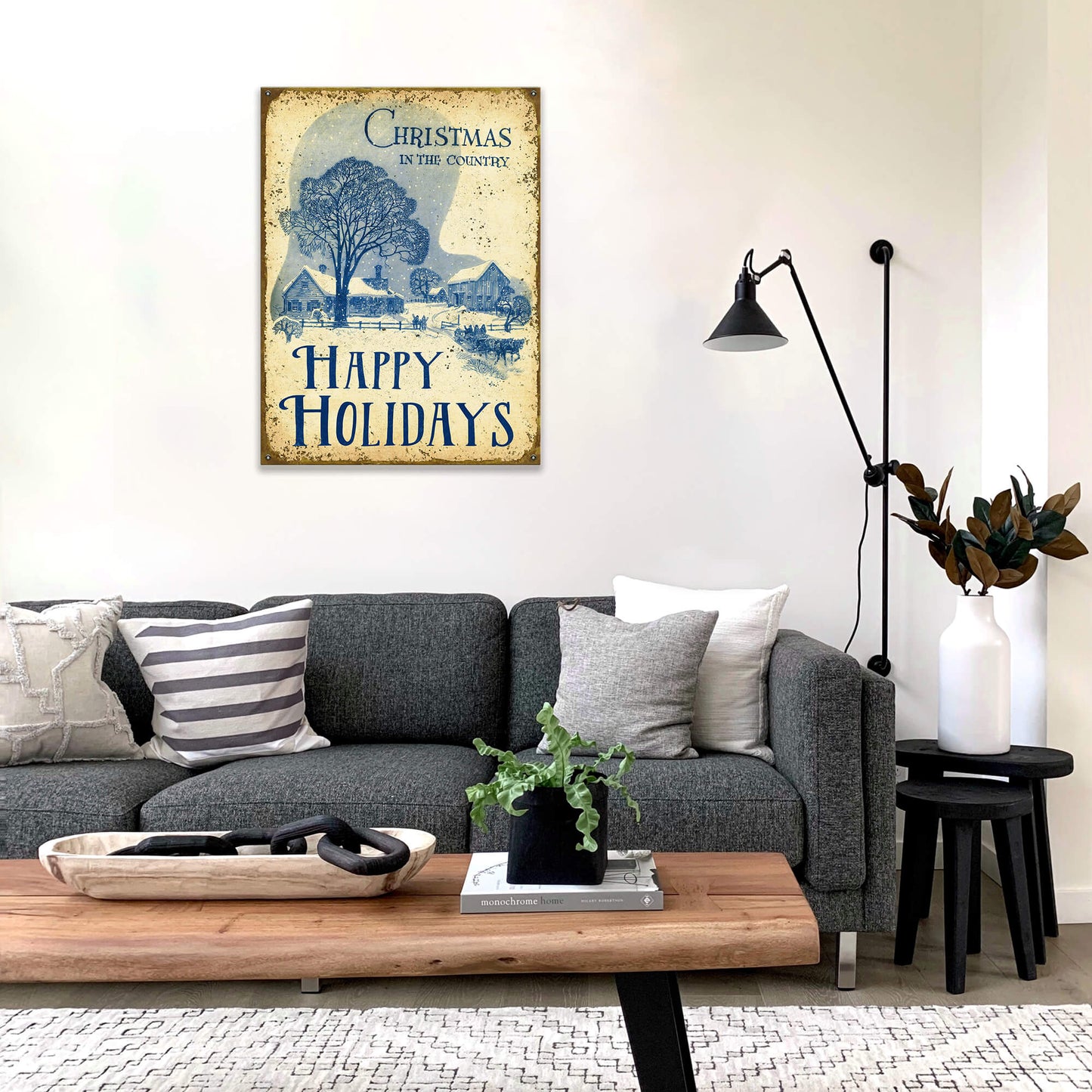 Christmas in the Country: Generic - Wood & Metal Wall Art
