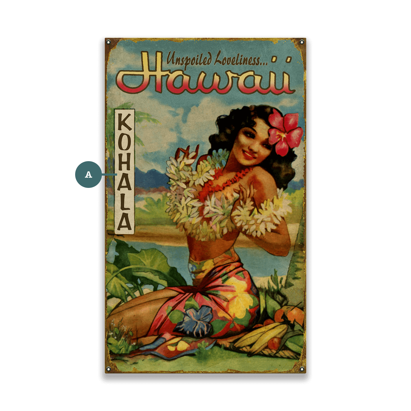 Unspoiled Loveliness - Wood & Metal Wall Art