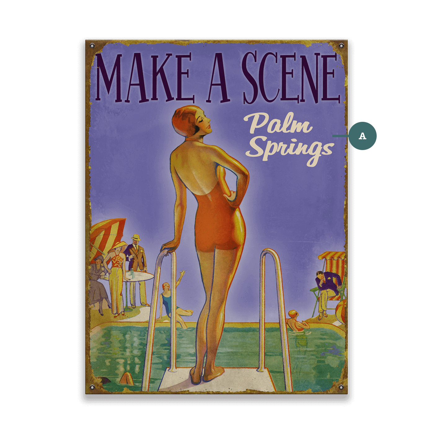 Make a Scene - Wood & Metal Wall Art