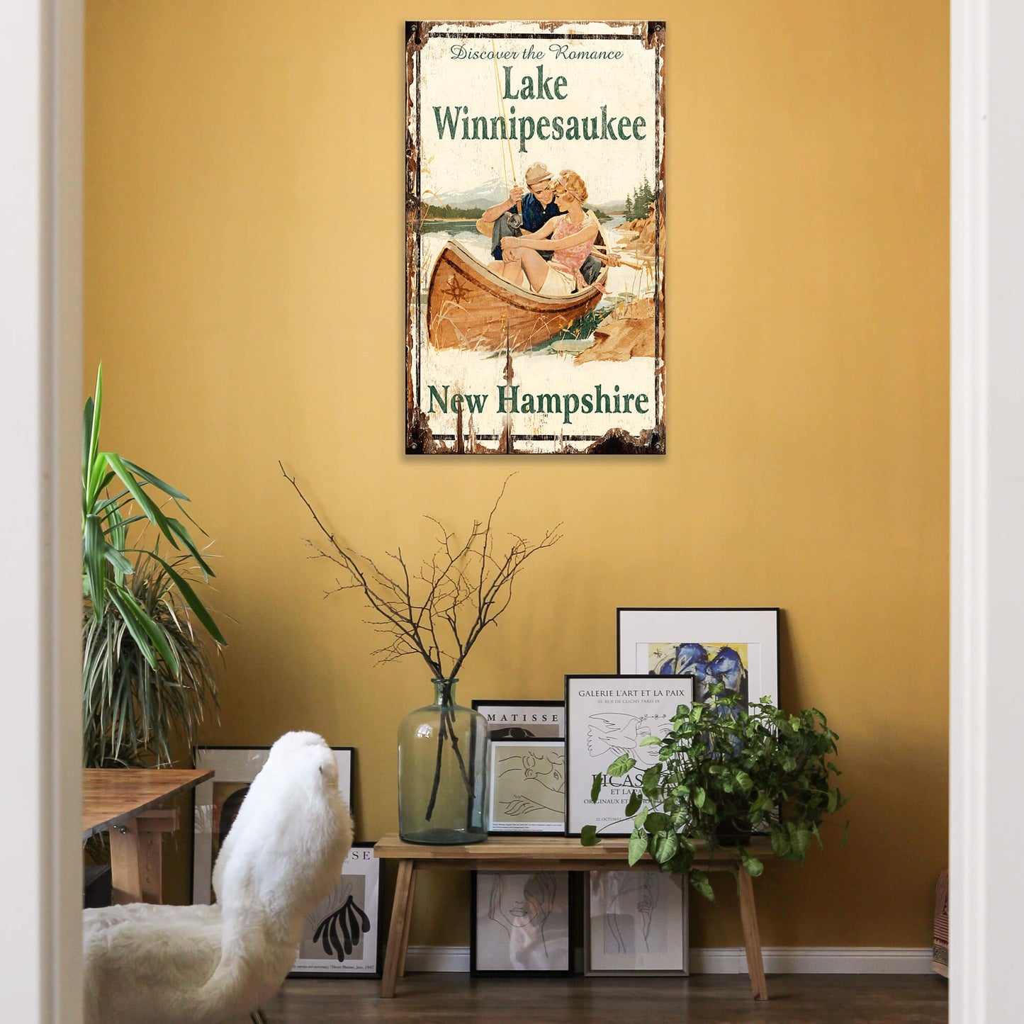 Discover the Romance - Wood & Metal Wall Art