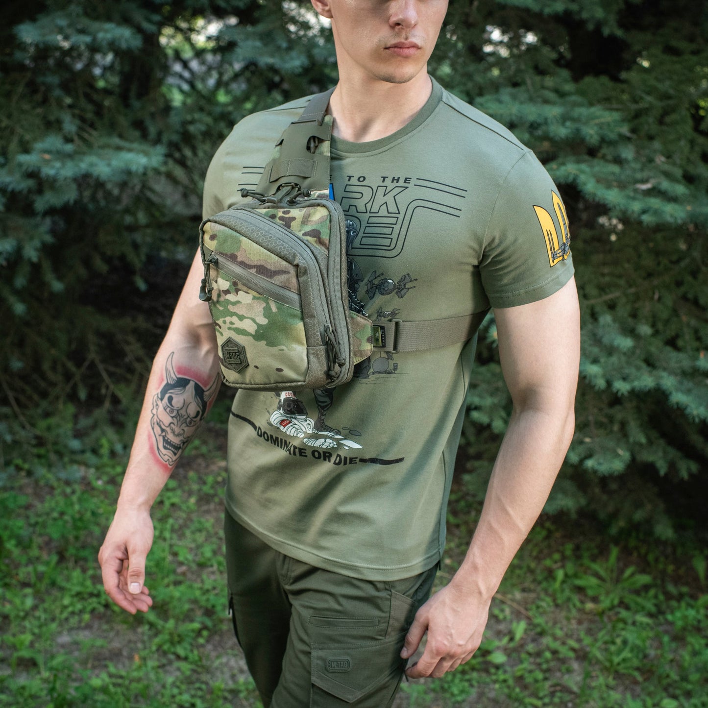 M-Tac Sling Pistol Bag with Loop Panel Elite