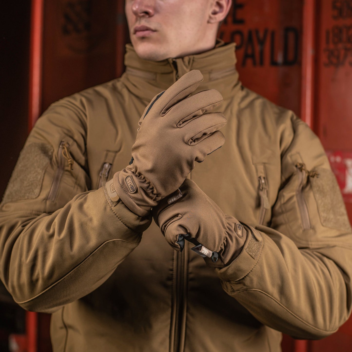 M-Tac Soft Shell Thinsulate Gloves