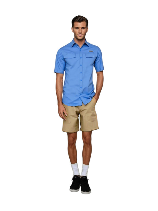 Men's Coastline S/S UV Vented Fishing Shirt