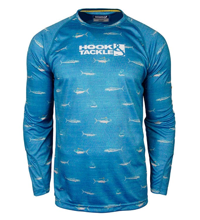 Youth Offshore Fish UV Fishing Shirt (8-20)