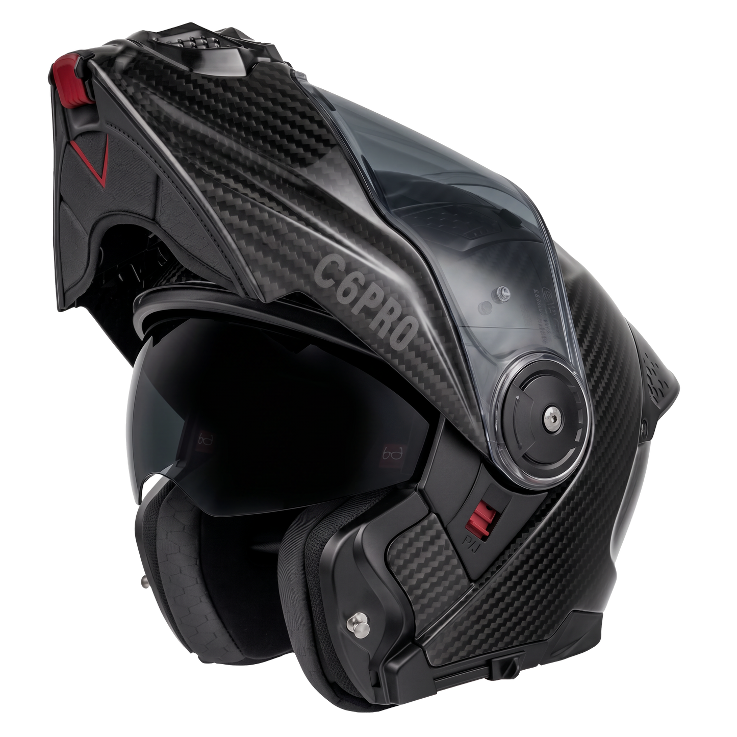 D.O.T. & ECE Daytona C6 PRO- Grey Carbon Fiber