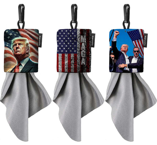 Trump Spudz Microfiber Lens Cloth - MAGA Variety Pack