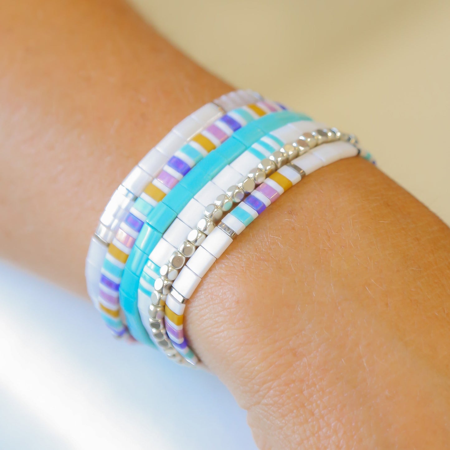 MAUI BRACELET STACK - 6 total bracelets