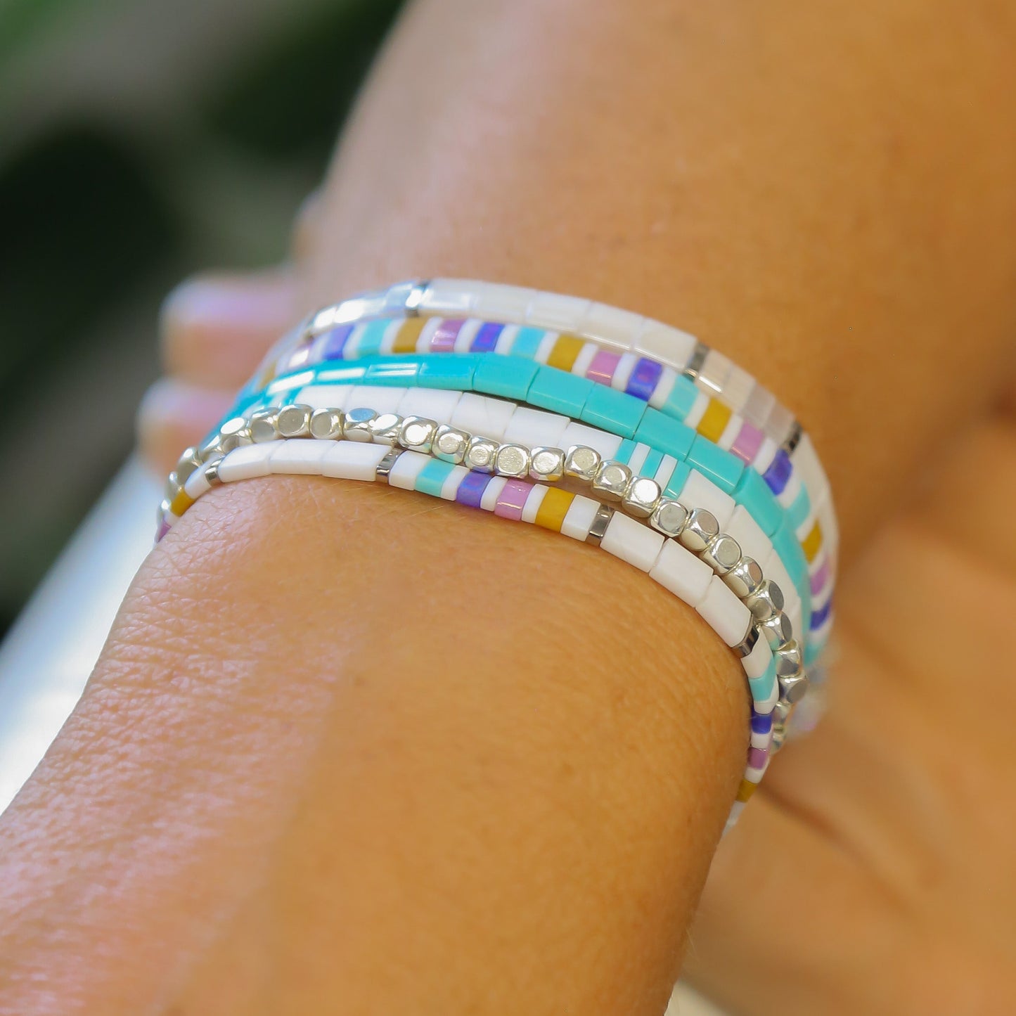 MAUI BRACELET STACK - 6 total bracelets