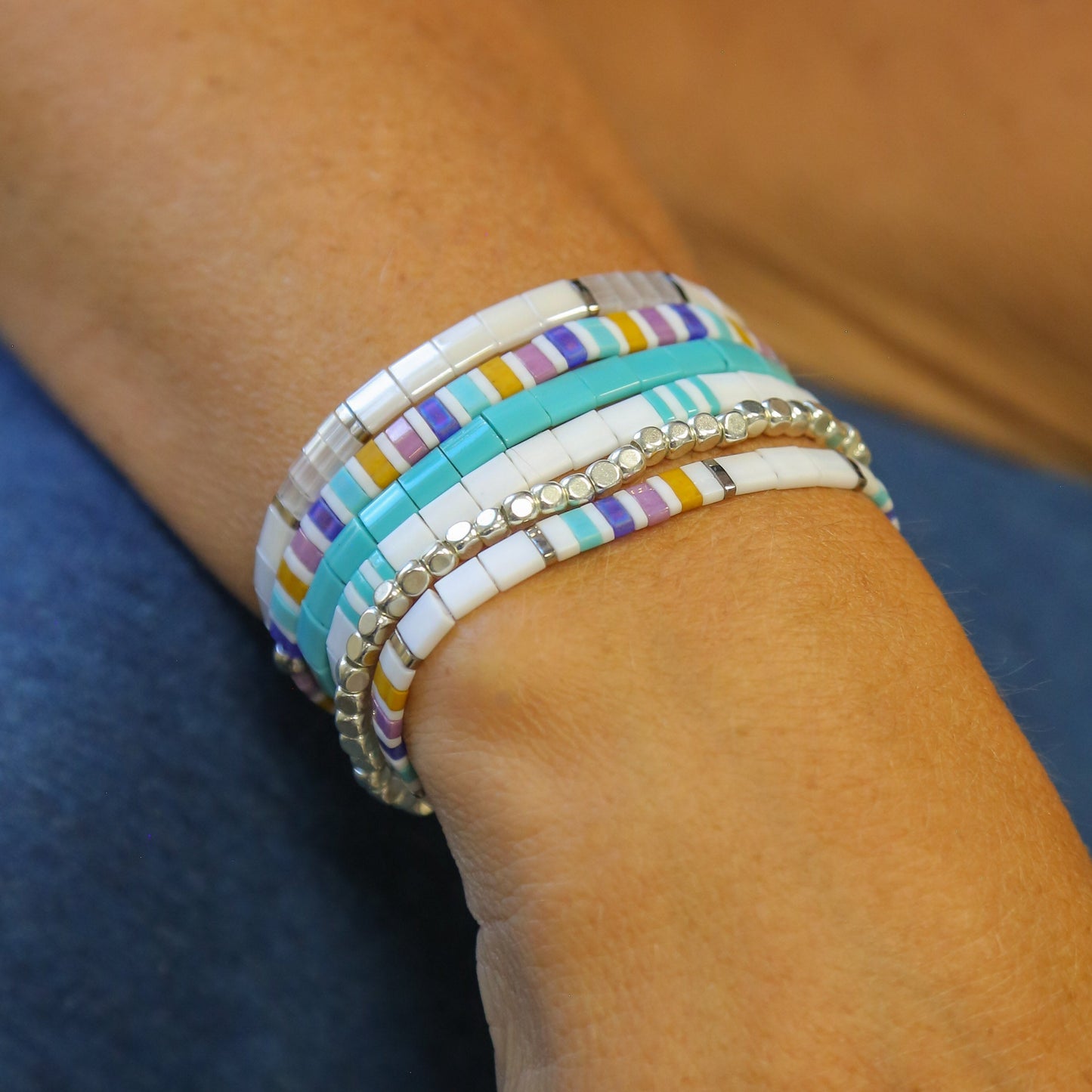 MAUI BRACELET STACK - 6 total bracelets