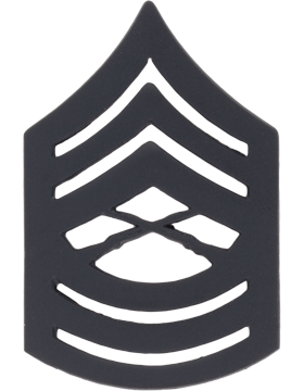 USMC ENLISTED Rank  Black Metal Pin-ons -  Pair