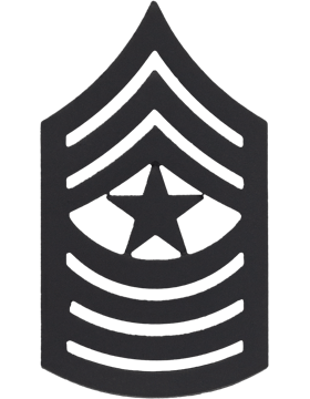 USMC ENLISTED Rank  Black Metal Pin-ons -  Pair