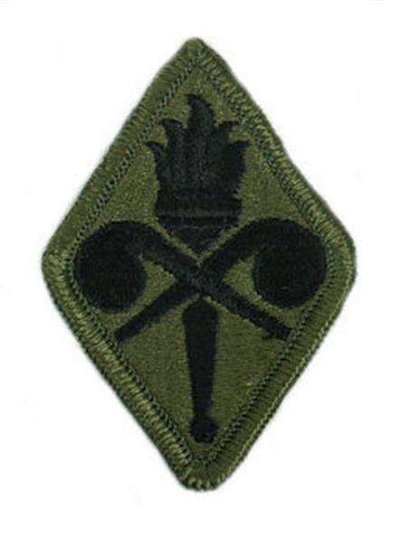 Chemical, Biological, Radiological, and Nuclear School (CBRN) Patch - Army BDU Subdued CLOSEOUT Buy Now and Save !