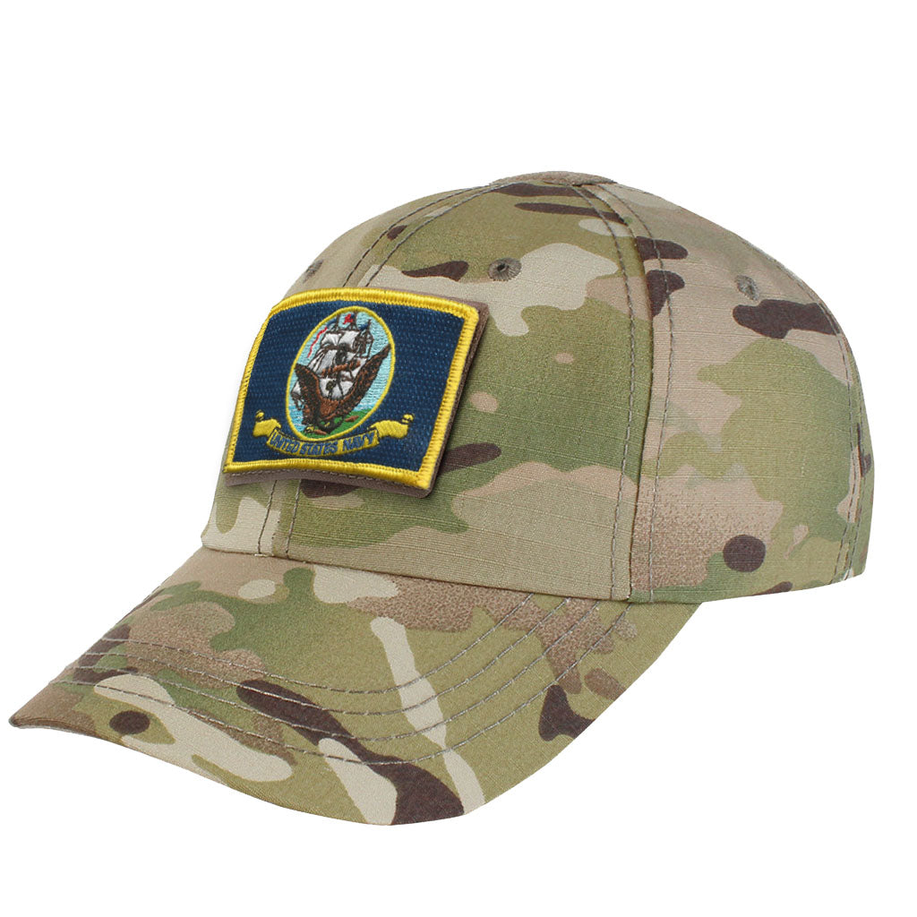 Armed Forces Tactical Patch & Cap - Army, Navy, Air Force, Marines +