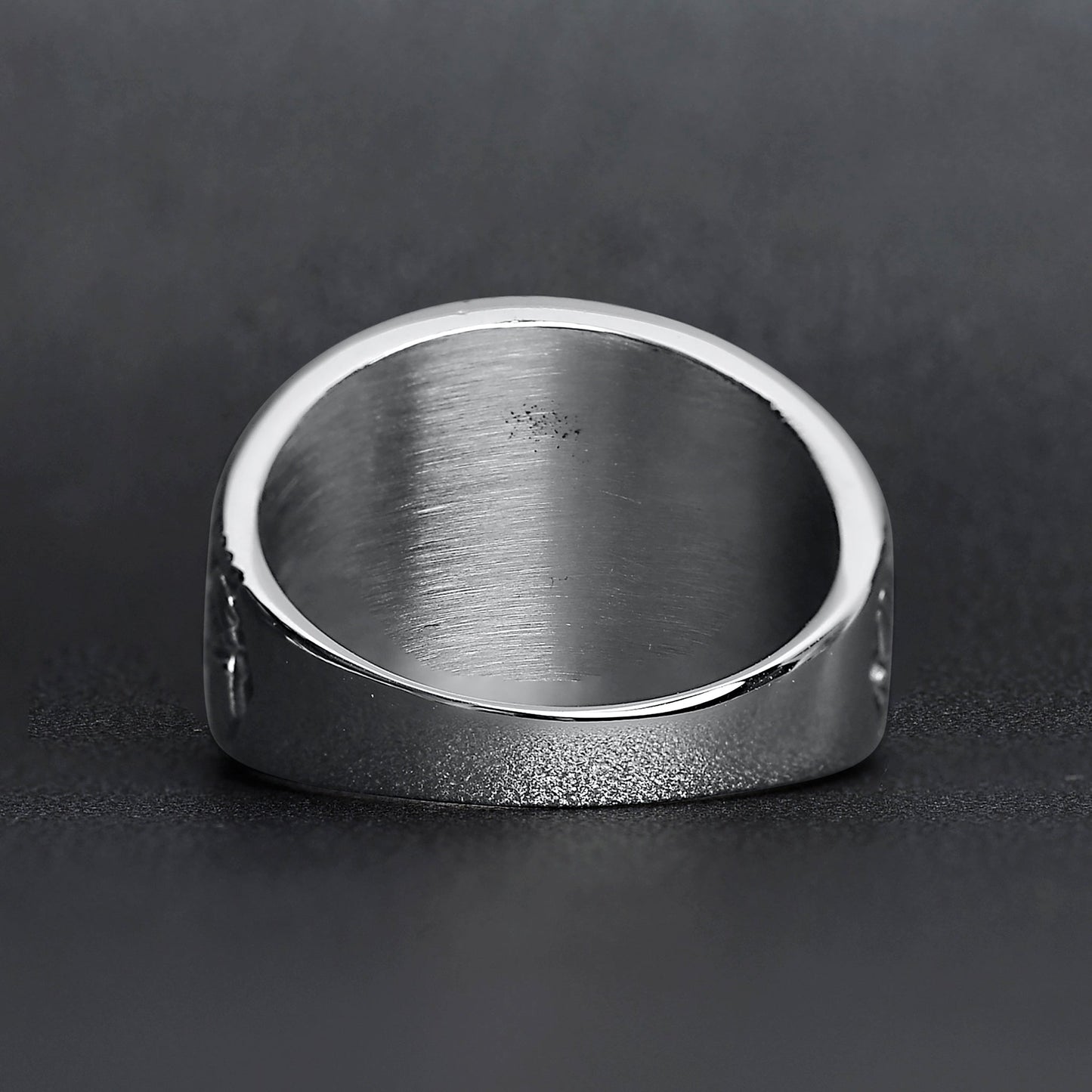 United States Military Black Stone Women's Army Ring