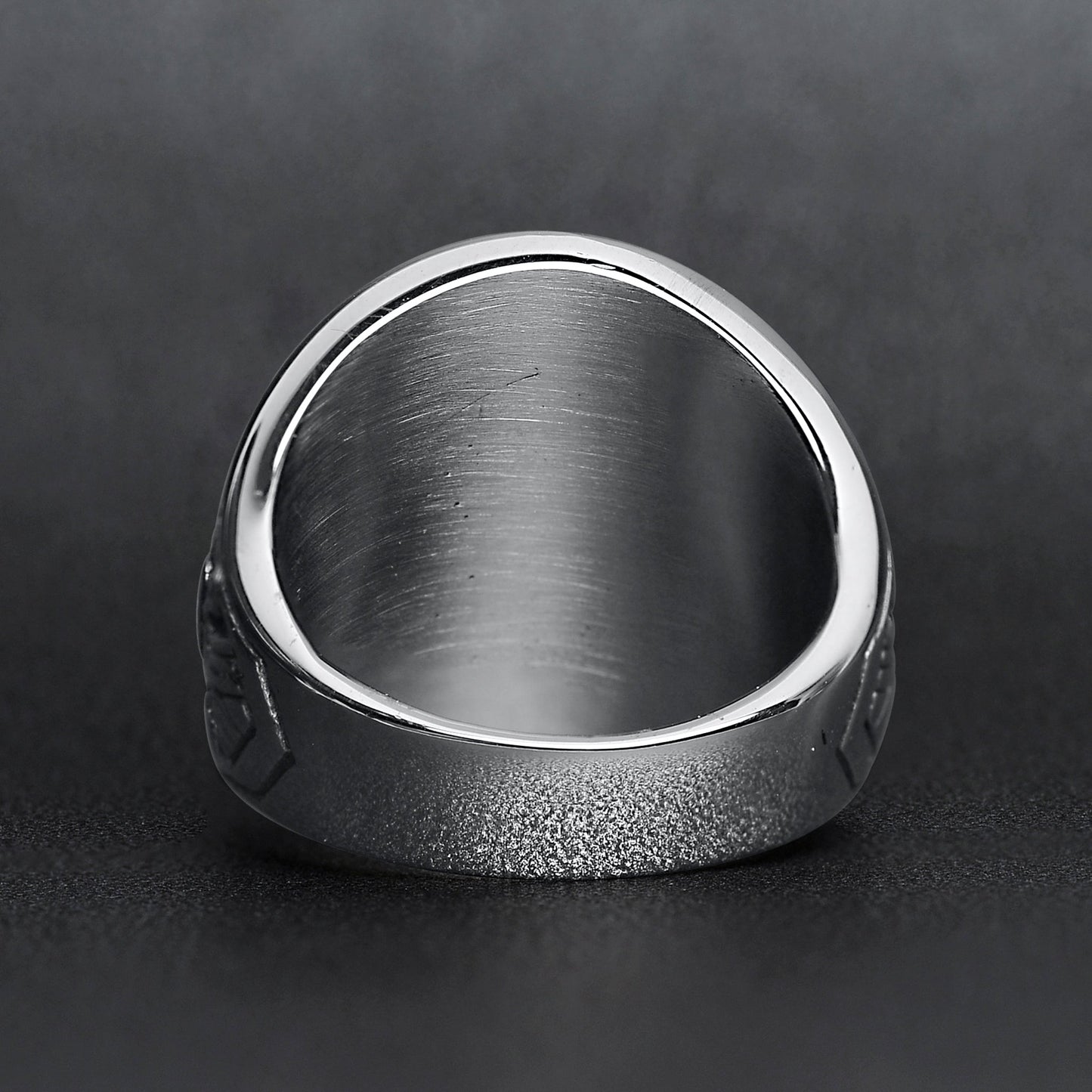 United States Military Red Stone Army Ring