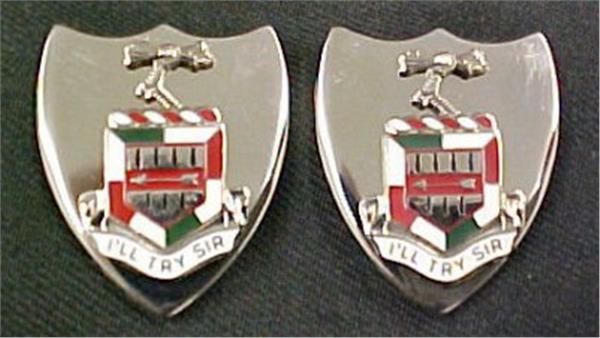 5th Infantry Distinctive Unit Insignia - Pair - I'll Try Sir