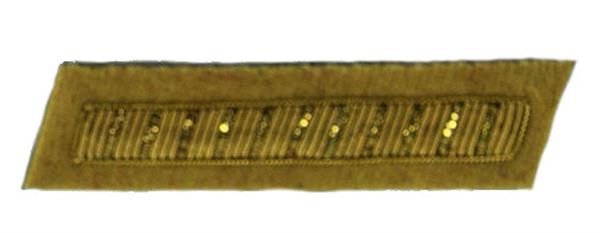 Civil War Confederate Officer's Collar Rank - CAVALRY - Sold in PAIRs