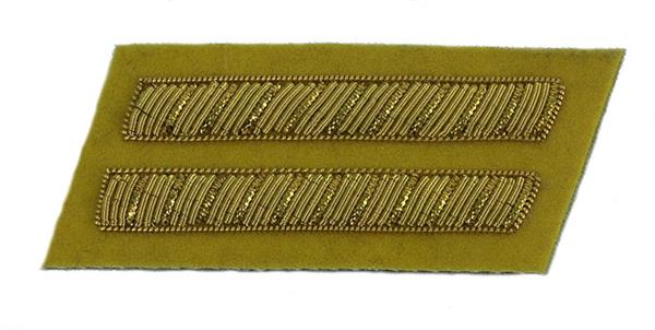 Civil War Confederate Officer's Collar Rank - CAVALRY - Sold in PAIRs