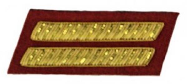 Civil War Confederate Officer's Collar Rank - ARTILLERY Sold in PAIRs