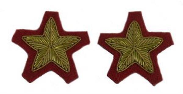Civil War Confederate Officer's Collar Rank - ARTILLERY Sold in PAIRs