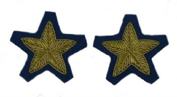 Civil War Confederate Officer's Collar Rank - INFANTRY Sold in PAIRs