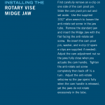 Peak Rotary Vise Midge Jaw