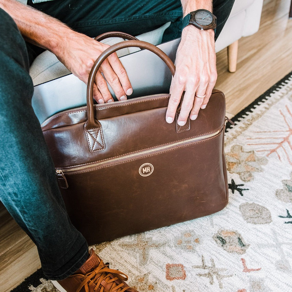 Laptop Brief Bag: Classic