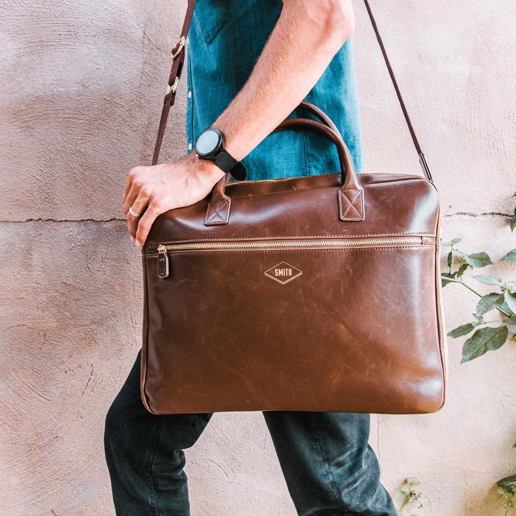 Laptop Brief Bag: Diamond
