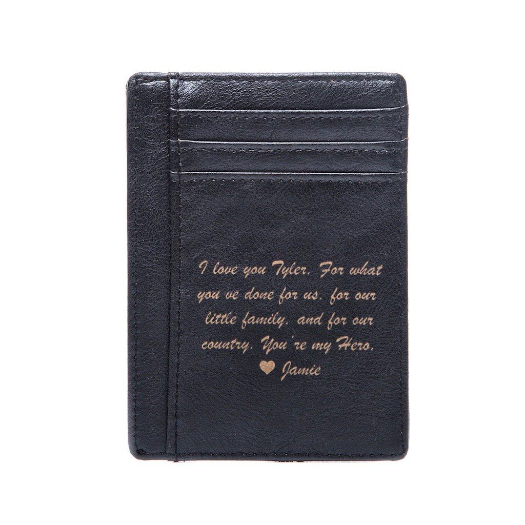 Front Pocket Wallet: Message