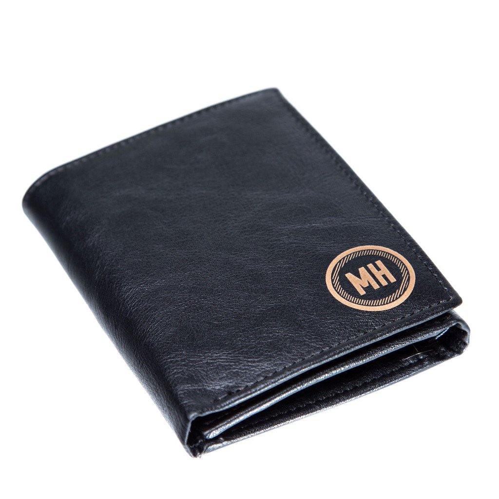 Personalized Trifold Wallet: Circle