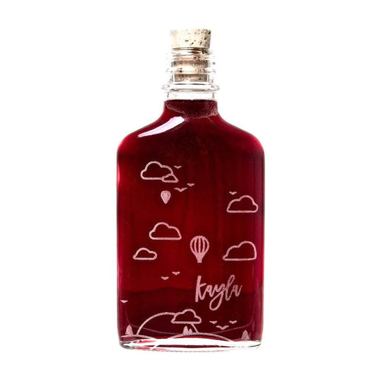 Glass Flask: Balloons