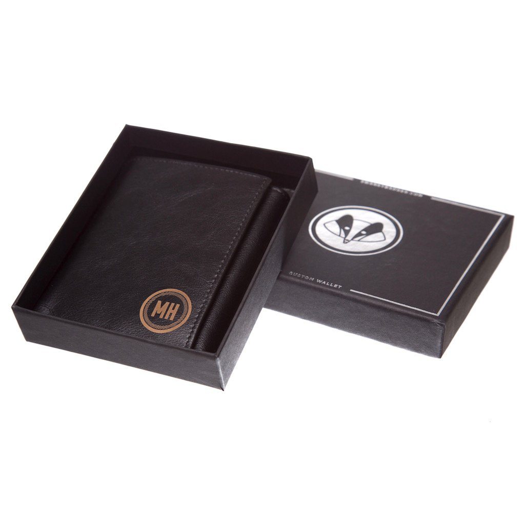 Personalized Trifold Wallet: Circle